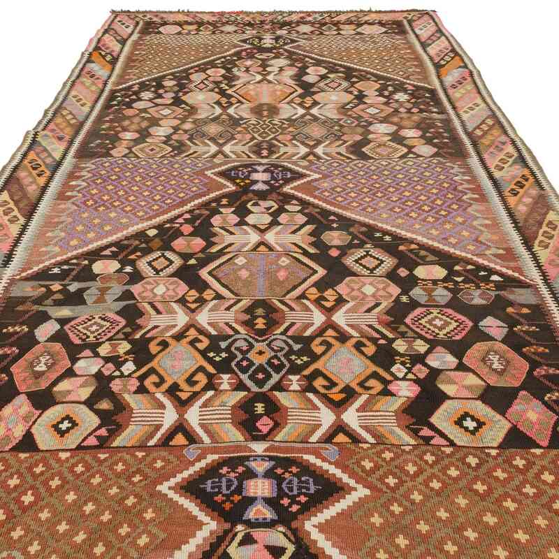 Vintage Kars Kilim Rug - 5' 6" x 14' 6" (66" x 174") - K0061918