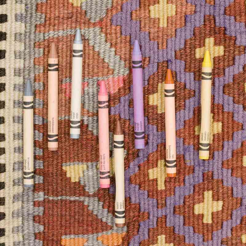 Vintage Kars Kilim Rug - 5' 6" x 14' 6" (66" x 174") - K0061918