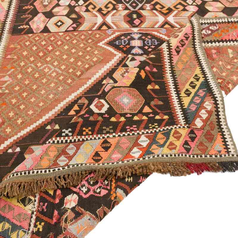 Vintage Kars Kilim Rug - 5' 6" x 14' 6" (66" x 174") - K0061918