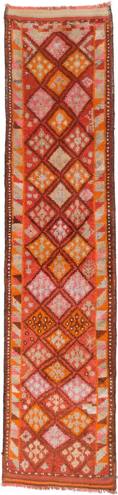 Vintage Tribal Runner Rug - 3' 5" x 14' 3" (41" x 171")