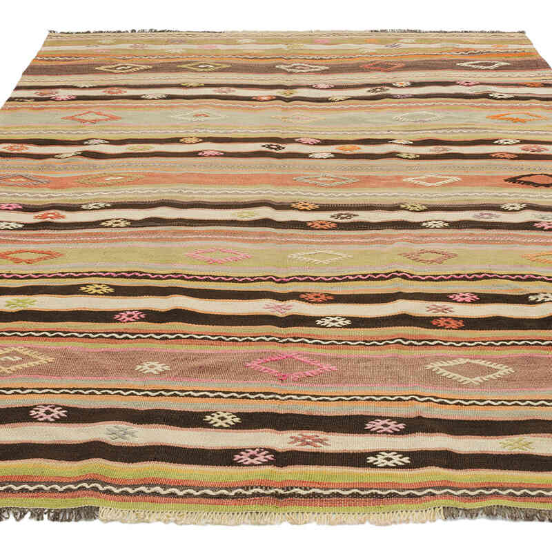 Alfombra Vintage Manisa Kilim - 160 cm x 228 cm - K0061976