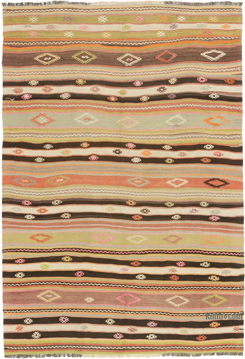 Alfombra Vintage Manisa Kilim - 160 cm x 228 cm - K0061976