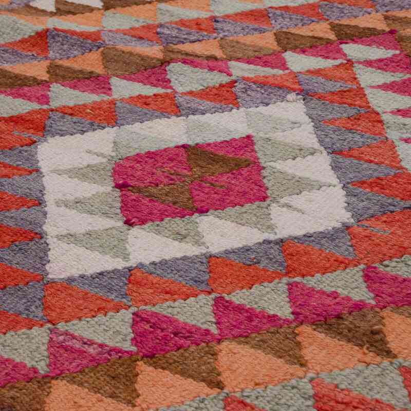 Vintage Anadolu Kilim Yolluk - 100 cm x 360 cm - K0061994