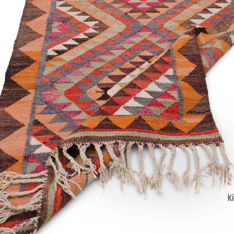 Vintage Anadolu Kilim Yolluk - 100 cm x 360 cm - K0061994