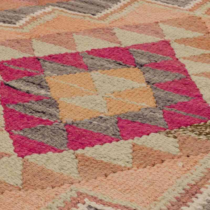 Vintage Anadolu Kilim Yolluk - 94 cm x 360 cm - K0061997