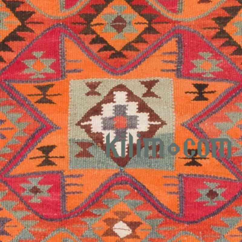 Alfombra Kilim Tribal Vintage - 105 cm x 322 cm - K0062000