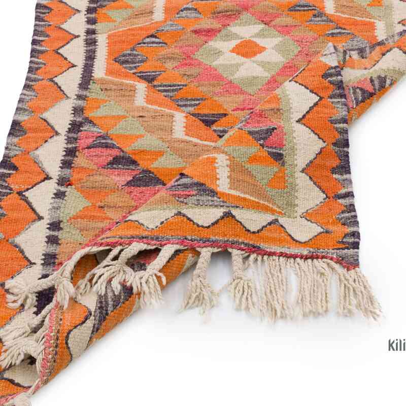 Alfombra Kilim Tribal Vintage - 92 cm x 350 cm - K0062027