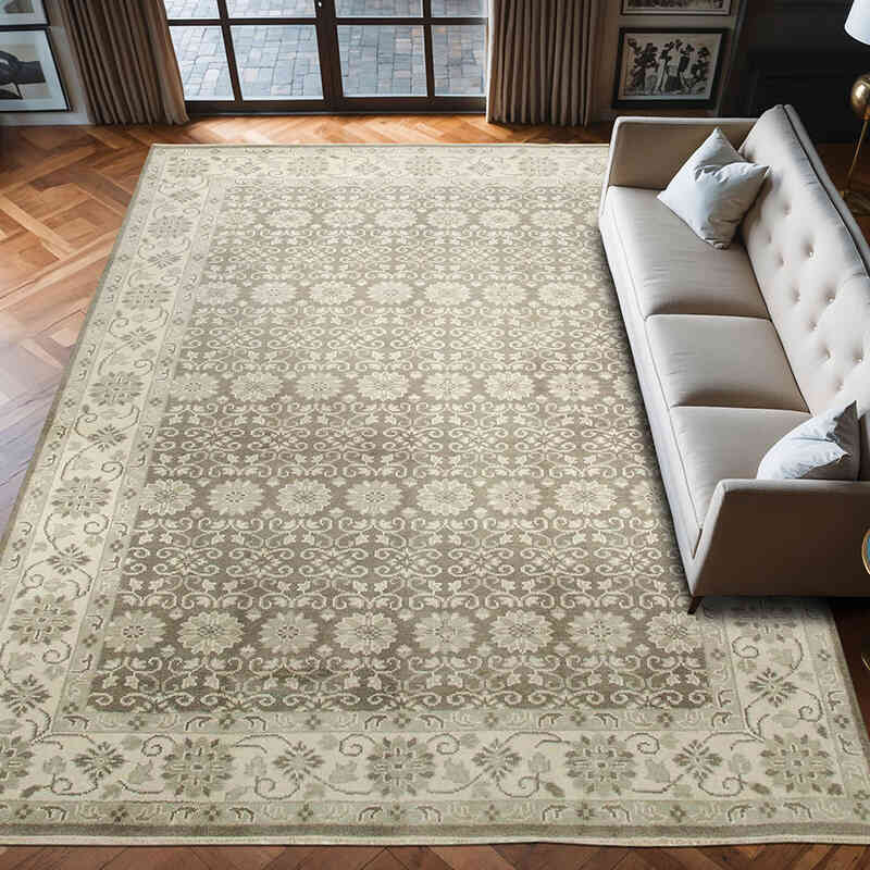 New Hand-Knotted Rug - 10'  x 13' 9" (120" x 165") - K0062298