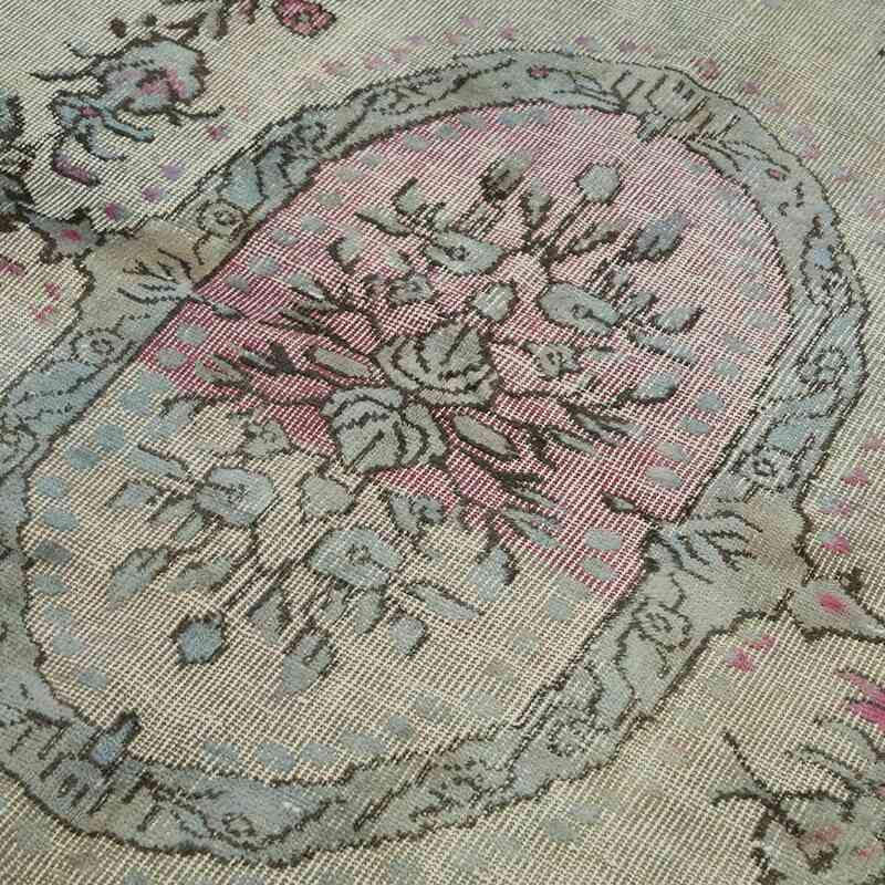 Hand Carved Over-Dyed Rug - 6'  x 9' 9" (72" x 117") - K0062376
