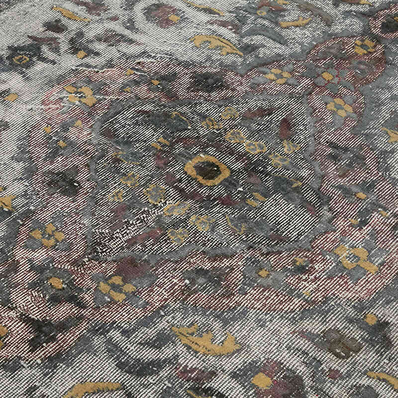 Hand Carved Over-Dyed Rug - 5' 7" x 8' 8" (67" x 104") - K0062387