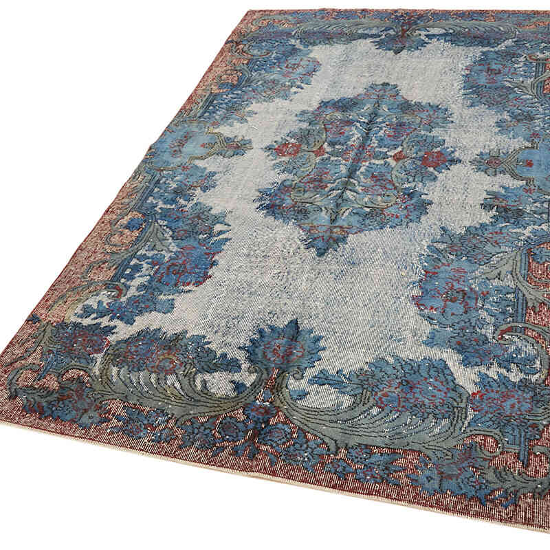 Alfombra Tallada a Mano Sobre Teñida - 163 cm x 267 cm - K0062390