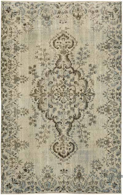 El Oyması Boyalı Halı - 167 cm x 262 cm