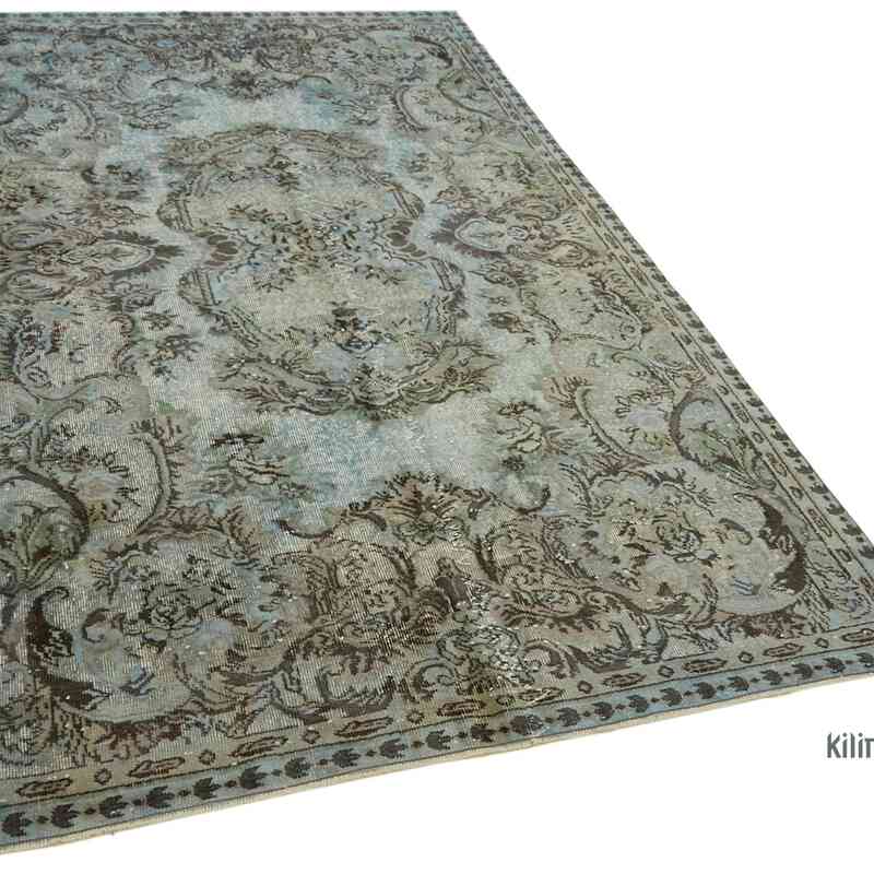 Hand Carved Over-Dyed Rug - 5' 8" x 8' 9" (68" x 105") - K0062404