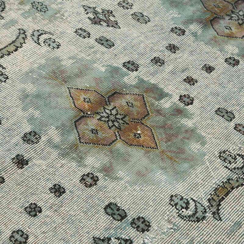 Hand Carved Over-Dyed Rug - 5' 9" x 9' 5" (69" x 113") - K0062405