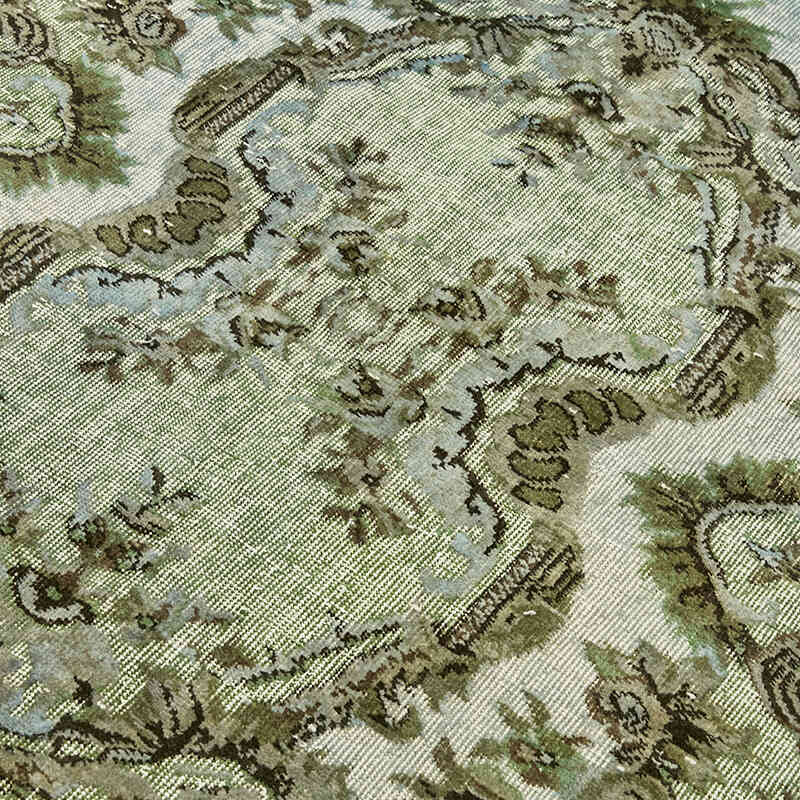 Hand Carved Over-Dyed Rug - 5' 3" x 8' 9" (63" x 105") - K0062409