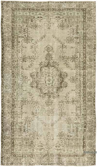 El Oyması Boyalı Halı - 161 cm x 274 cm