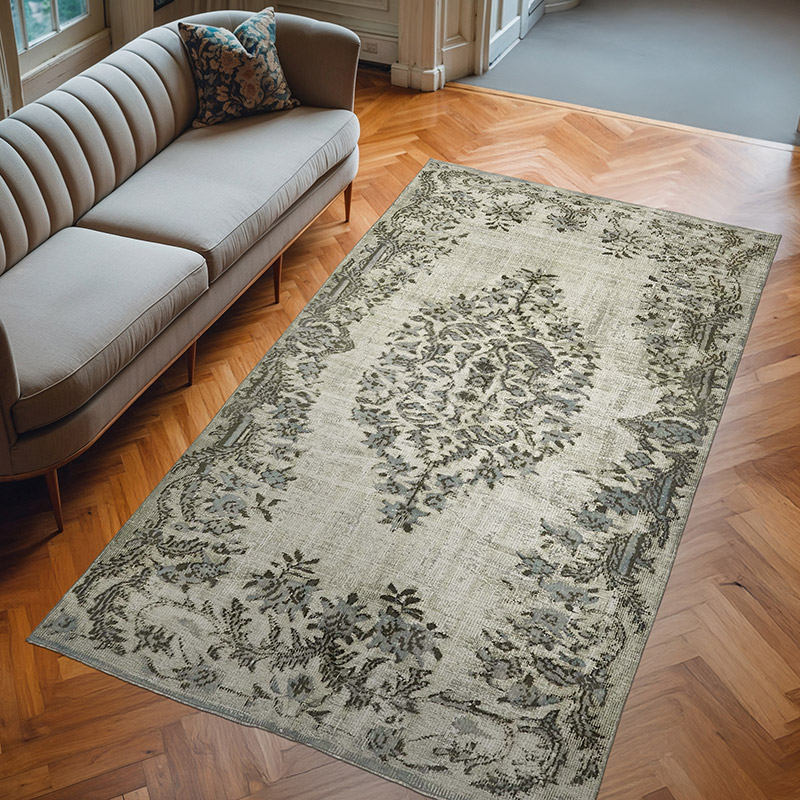 El Oyması Boyalı Halı - 170 cm x 294 cm - K0062419