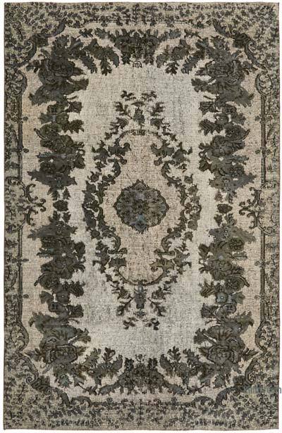 Hand Carved Over-Dyed Rug - 5' 6" x 8' 6" (66" x 102")