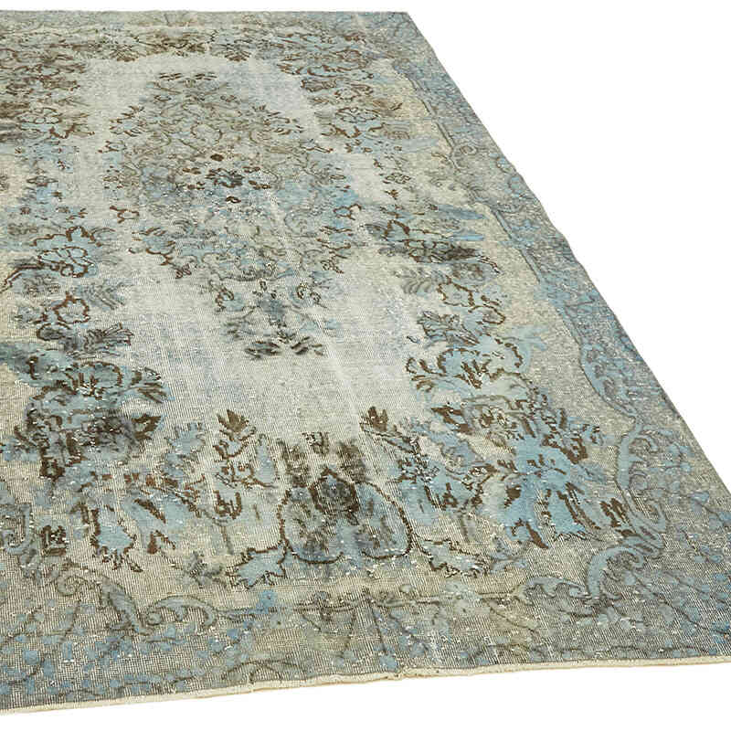 Alfombra Tallada a Mano Sobre Teñida - 176 cm x 284 cm - K0062434