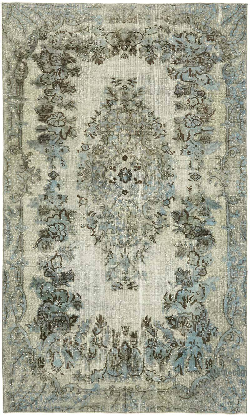 Alfombra Tallada a Mano Sobre Teñida - 176 cm x 284 cm - K0062434