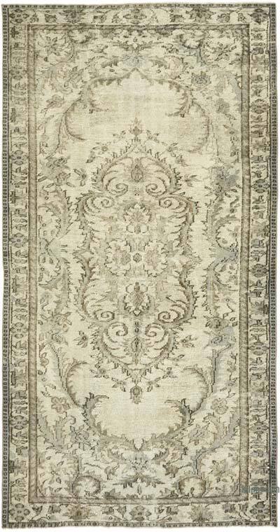 El Oyması Boyalı Halı - 153 cm x 288 cm