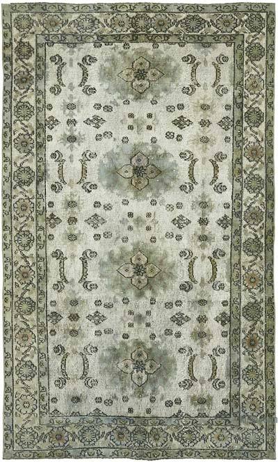 El Oyması Boyalı Halı - 175 cm x 290 cm