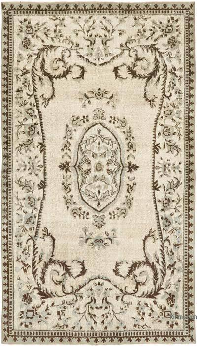 El Oyması Boyalı Halı - 164 cm x 281 cm