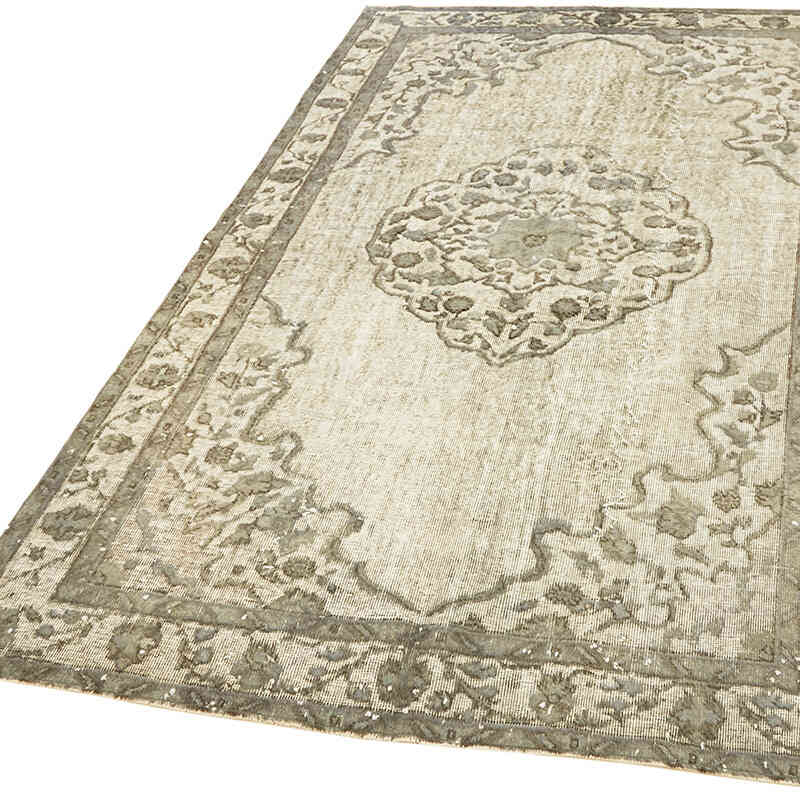 Hand Carved Over-Dyed Rug - 5' 7" x 8' 6" (67" x 102") - K0062453