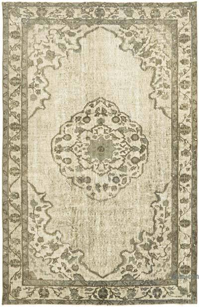 El Oyması Boyalı Halı - 169 cm x 259 cm