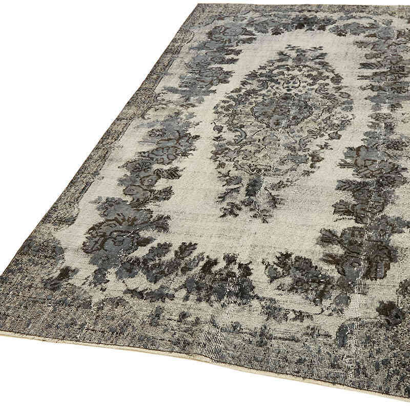 Alfombra Tallada a Mano Sobre Teñida - 167 cm x 268 cm - K0062461