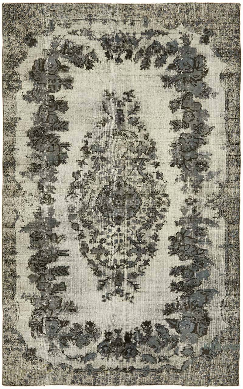 Alfombra Tallada a Mano Sobre Teñida - 167 cm x 268 cm - K0062461
