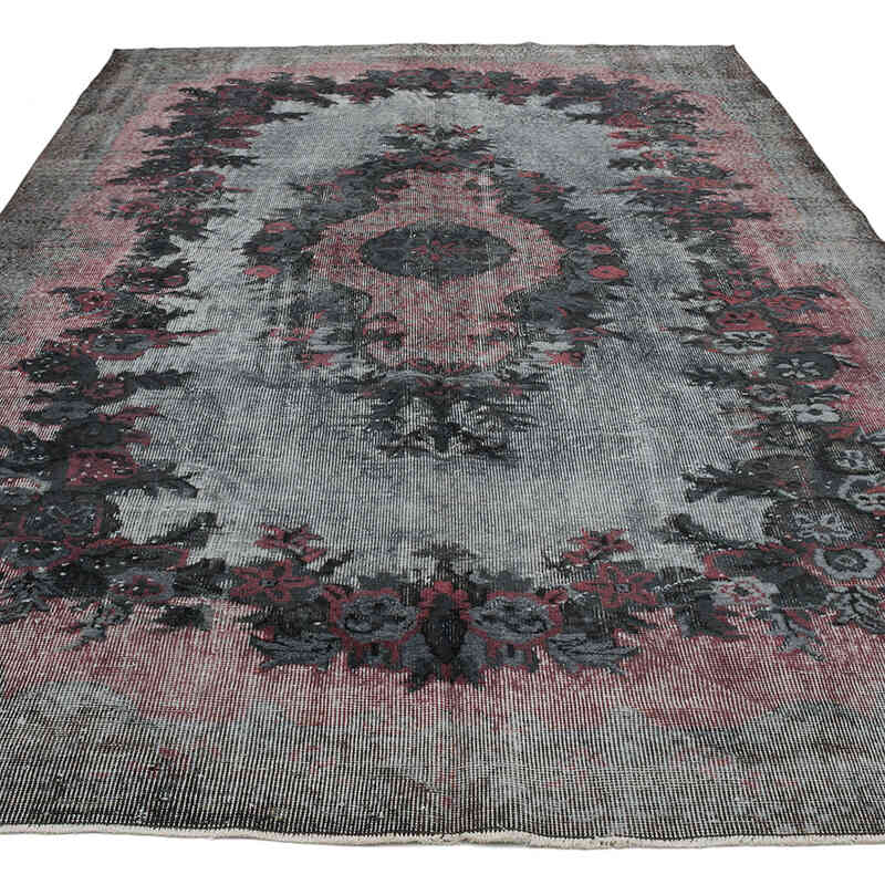 Hand Carved Over-Dyed Rug - 6' 2" x 9' 9" (74" x 117") - K0062462