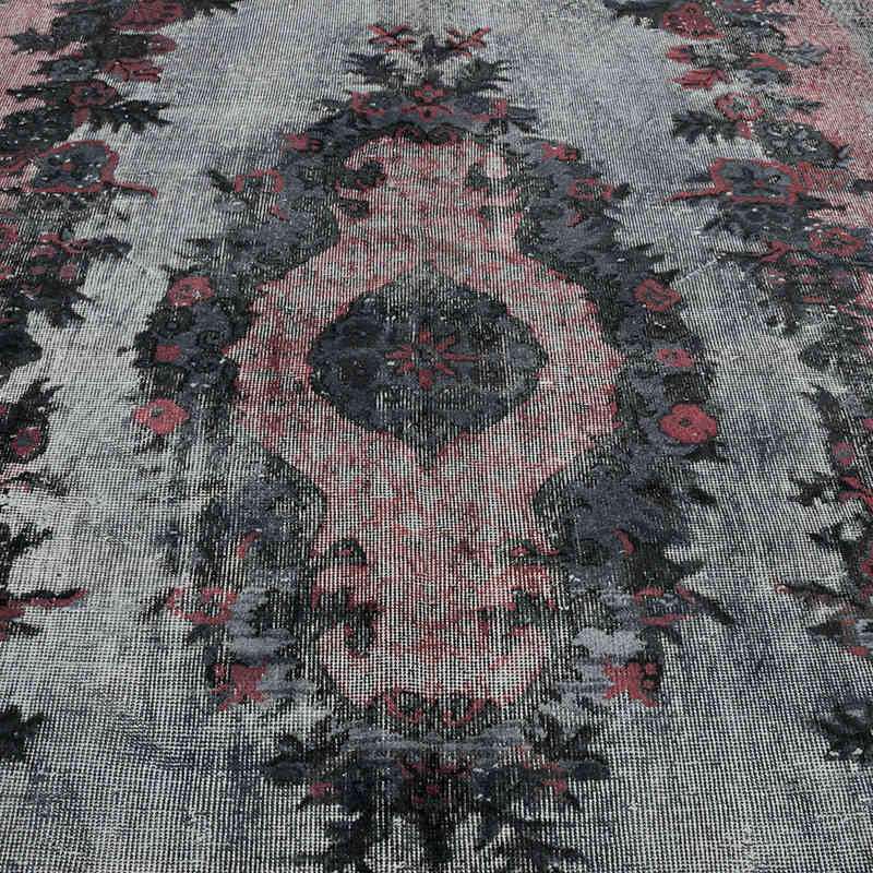 Hand Carved Over-Dyed Rug - 6' 2" x 9' 9" (74" x 117") - K0062462