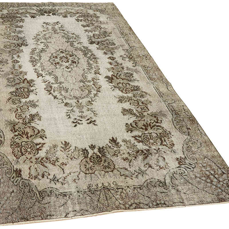 Alfombra Tallada a Mano Sobre Teñida - 170 cm x 298 cm - K0062465