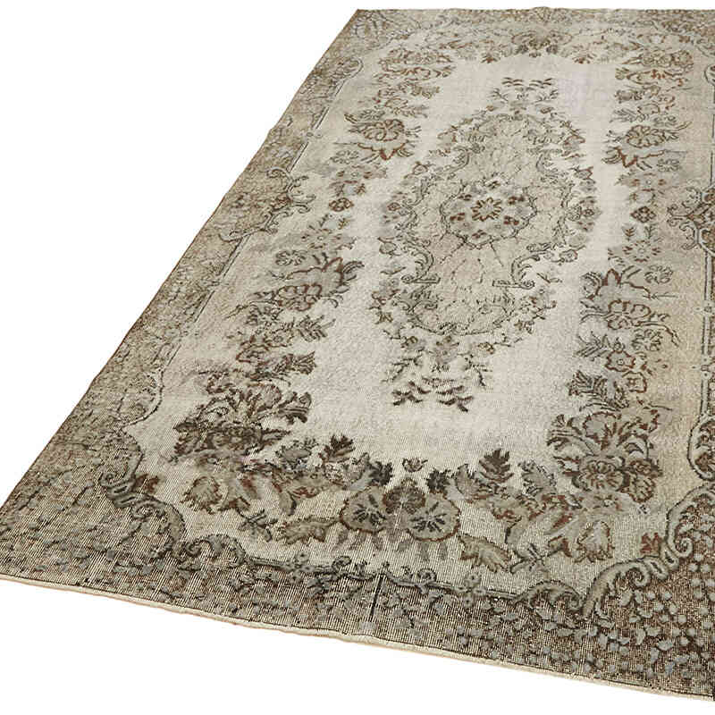 Alfombra Tallada a Mano Sobre Teñida - 170 cm x 298 cm - K0062465