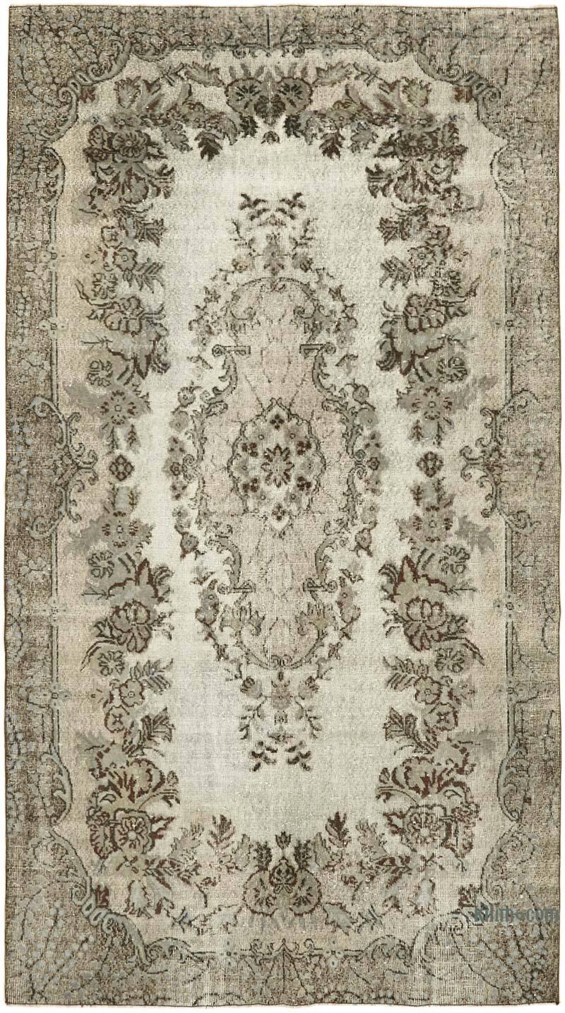 Alfombra Tallada a Mano Sobre Teñida - 170 cm x 298 cm - K0062465