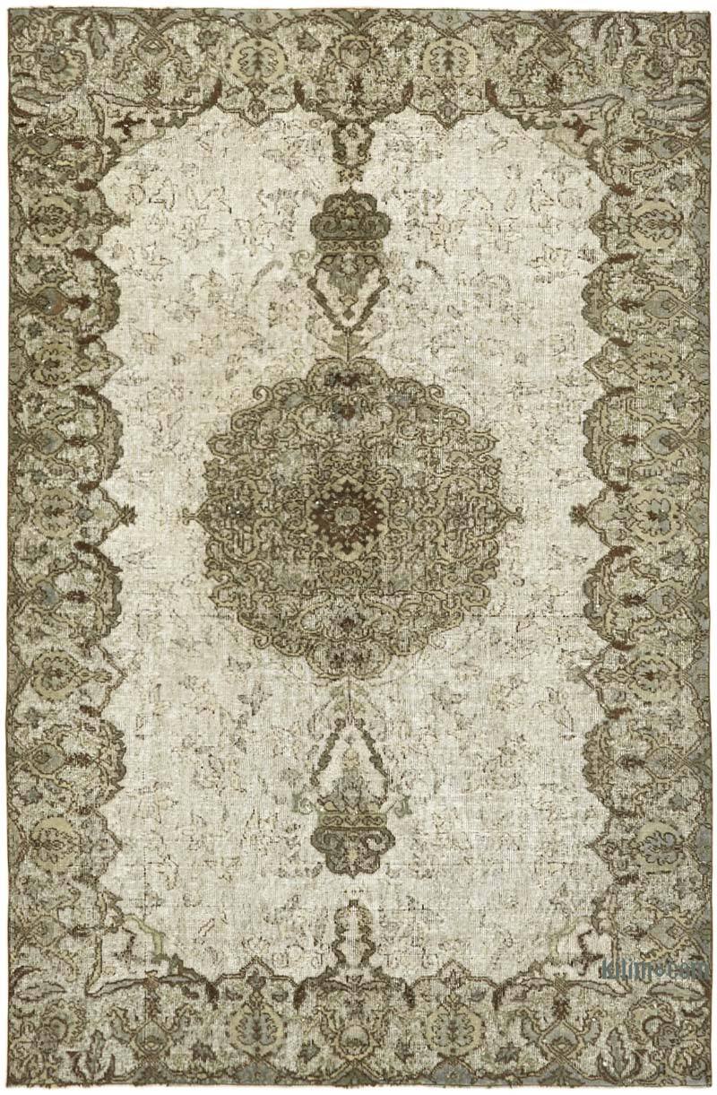 El Oyması Boyalı Halı - 185 cm x 276 cm - K0062467