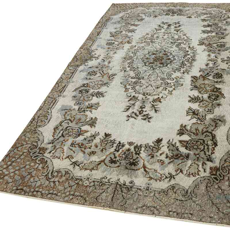 Hand Carved Over-Dyed Rug - 5' 7" x 9' 3" (67" x 111") - K0062469