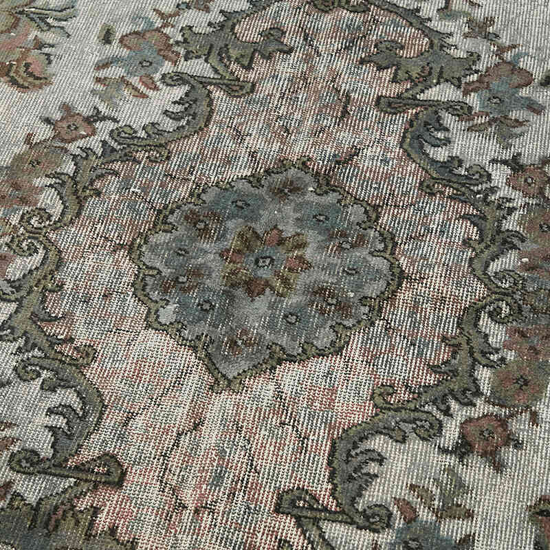 Hand Carved Over-Dyed Rug - 6' 3" x 9' 9" (75" x 117") - K0062470
