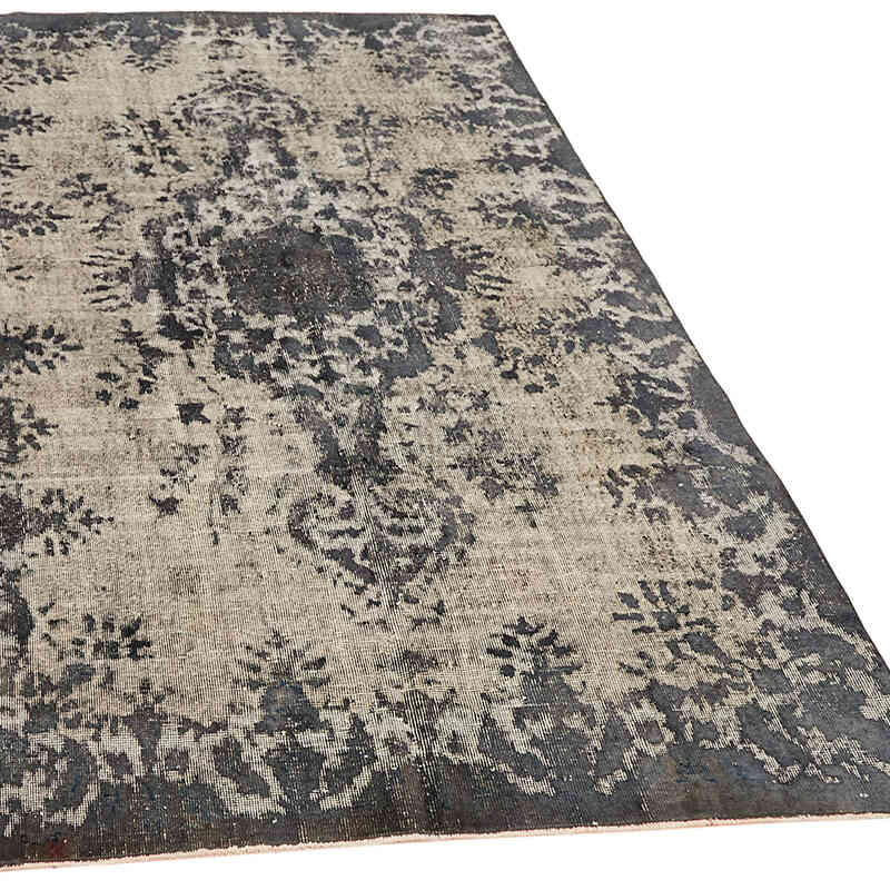 Hand Carved Over-Dyed Rug - 5' 5" x 8' 8" (65" x 104") - K0062472