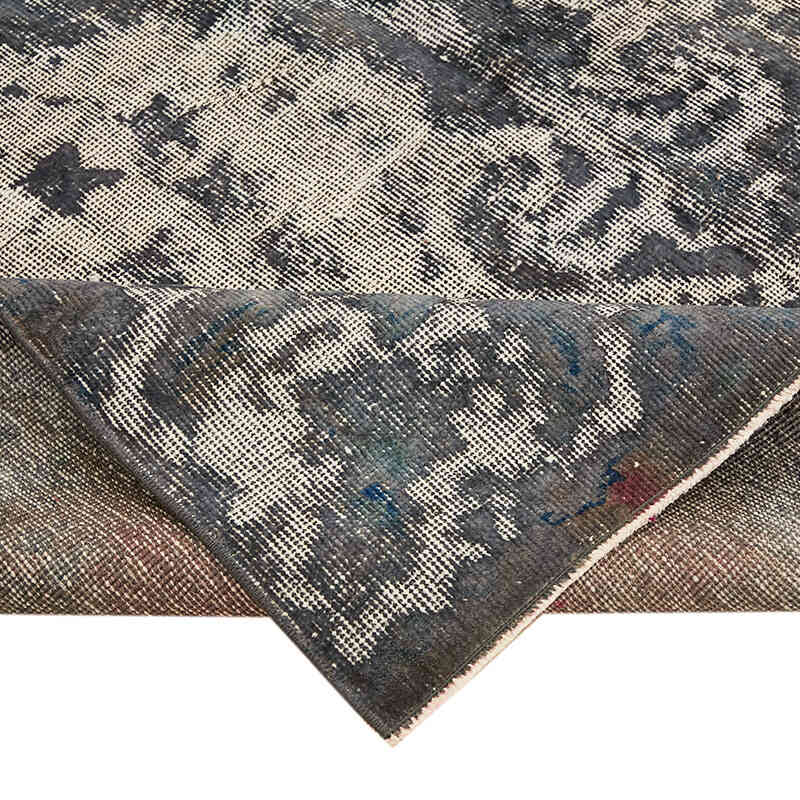 Hand Carved Over-Dyed Rug - 5' 5" x 8' 8" (65" x 104") - K0062472