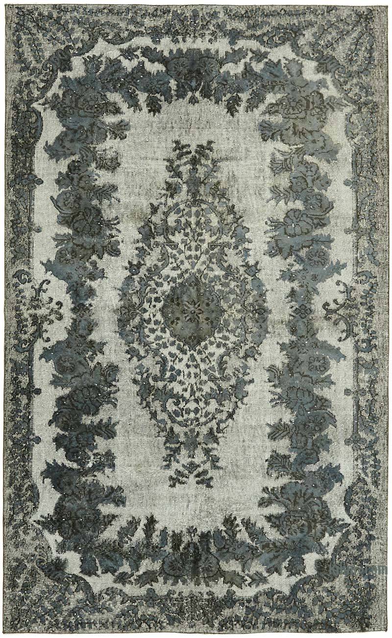 Hand Carved Over-Dyed Rug - 5' 11" x 9' 5" (71" x 113") - K0062473