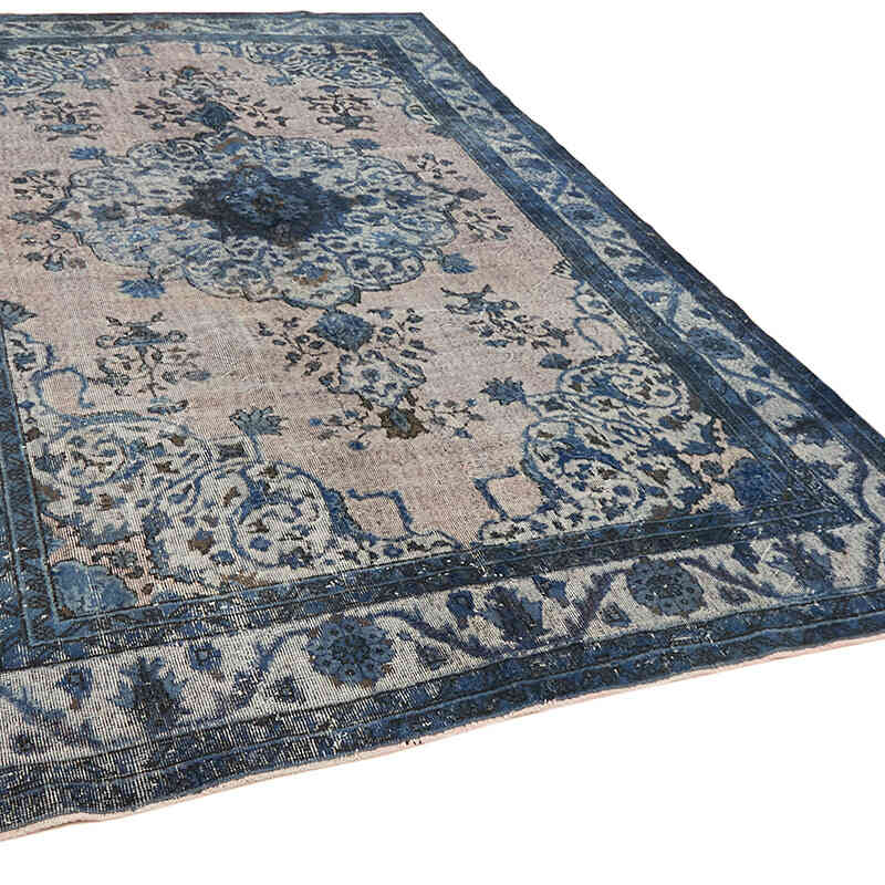 Hand Carved Over-Dyed Rug - 6' 9" x 10' 4" (81" x 124") - K0062483