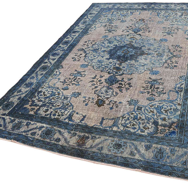 Hand Carved Over-Dyed Rug - 6' 9" x 10' 4" (81" x 124") - K0062483