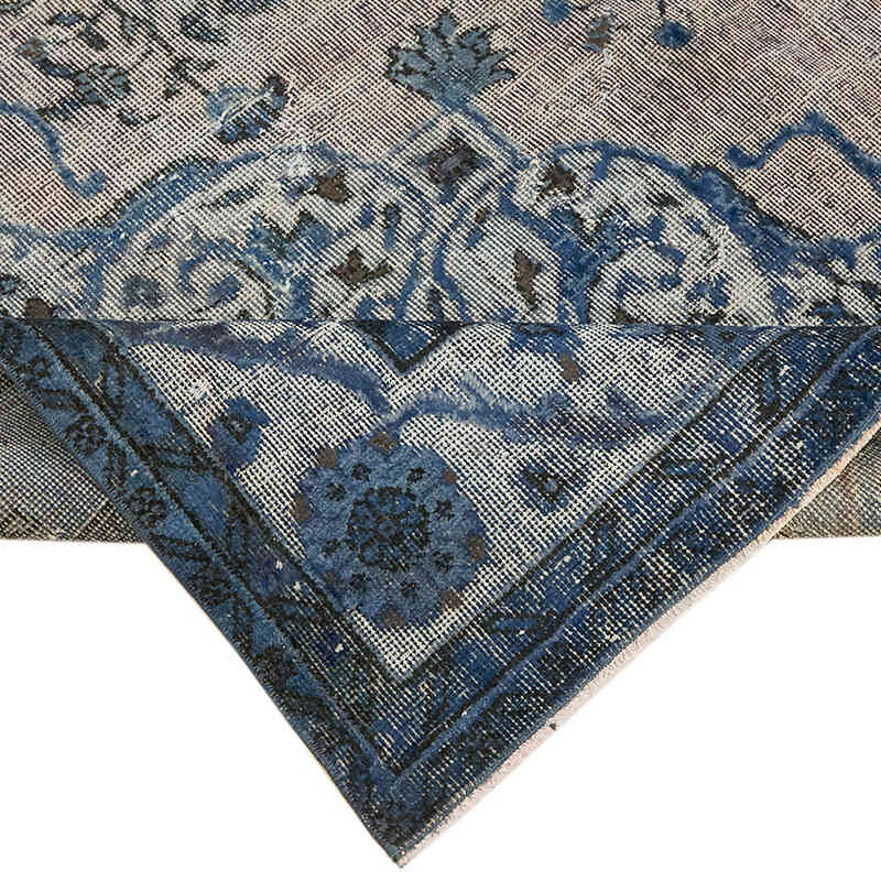 Hand Carved Over-Dyed Rug - 6' 9" x 10' 4" (81" x 124") - K0062483