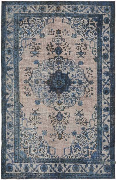 El Oyması Boyalı Halı - 206 cm x 316 cm