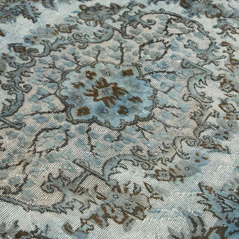 Hand Carved Over-Dyed Rug - 6' 6" x 10' 7" (78" x 127") - K0062485