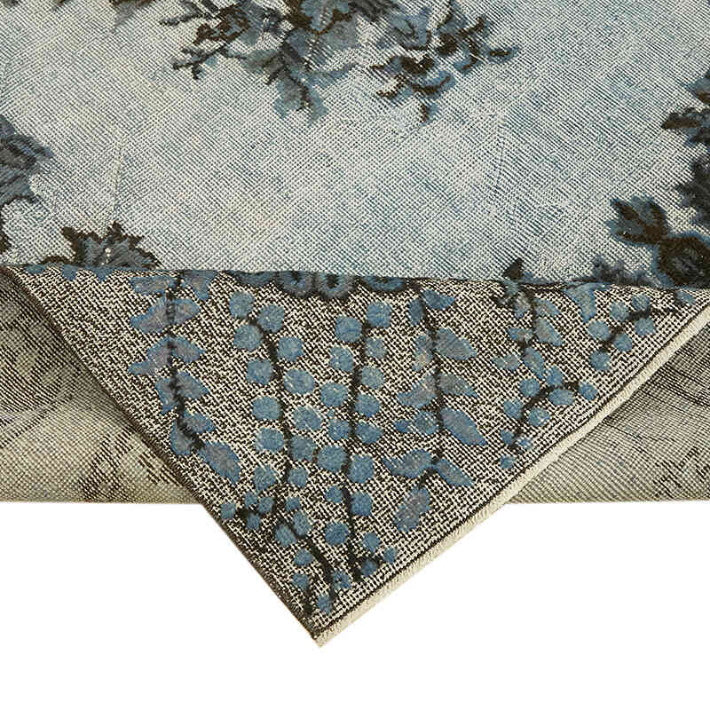 Hand Carved Over-Dyed Rug - 6' 6" x 10' 7" (78" x 127") - K0062485