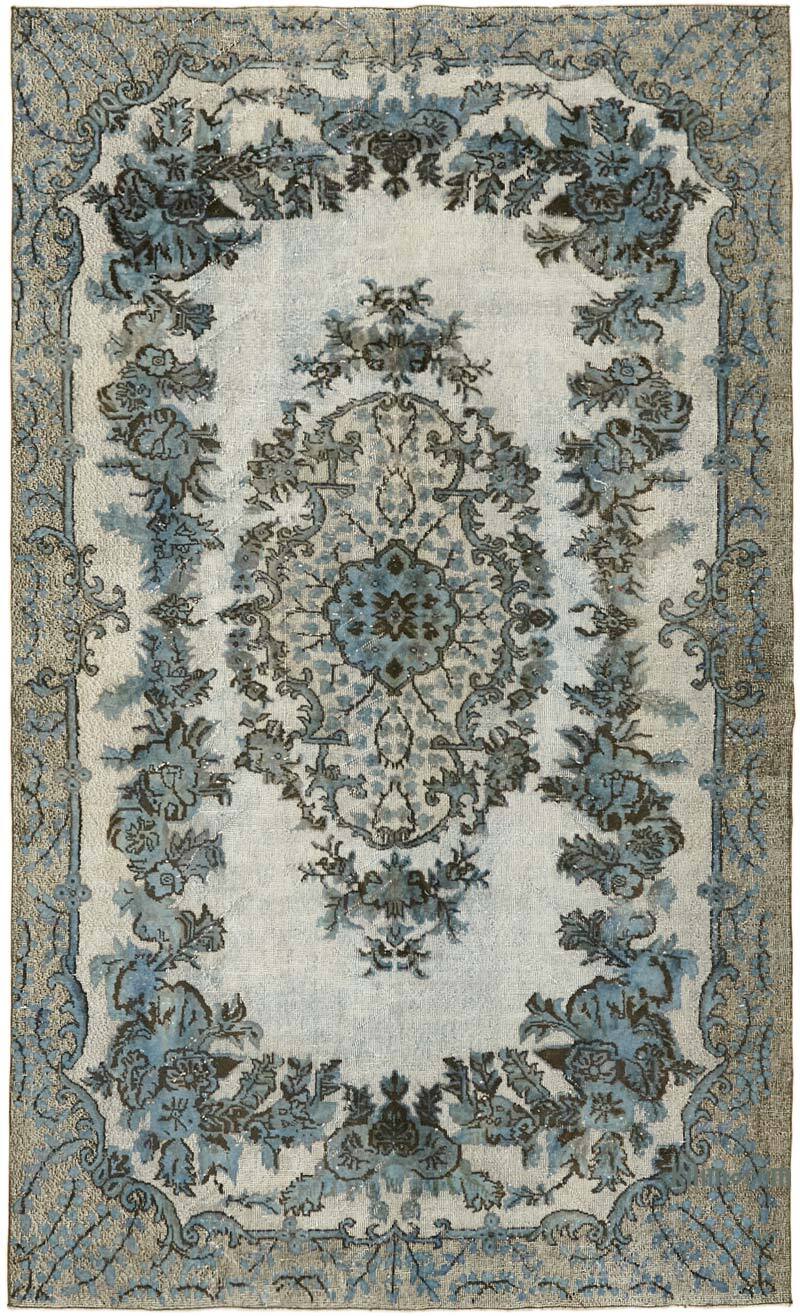 Hand Carved Over-Dyed Rug - 6' 6" x 10' 7" (78" x 127") - K0062485