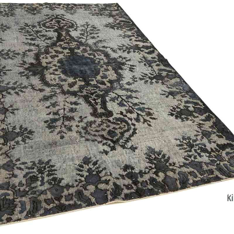 Hand Carved Over-Dyed Rug - 5' 5" x 8' 7" (65" x 103") - K0062492